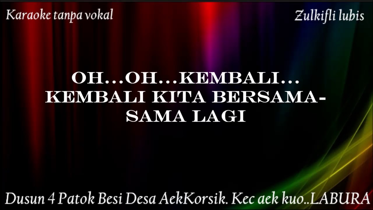 lagu karaoke tanpa vokal indonesia